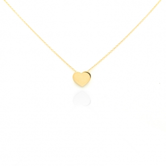 Collier femme Carador Coeur collection graphique en or jaune 375/000 188CL1