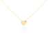 Collier femme Carador Coeur collection graphique en or jaune 375/000 188CL1