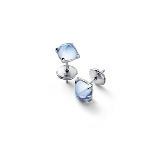 Boucles d'oreilles Baccarat Mini Médicis aqua 2811644