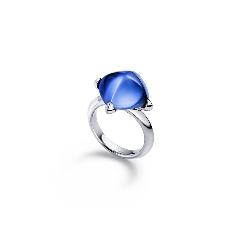 Bague Baccarat Médicis bleu riviera 2612730