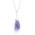 Pendentif Indicolite Wing cristal violet CO-WING-539