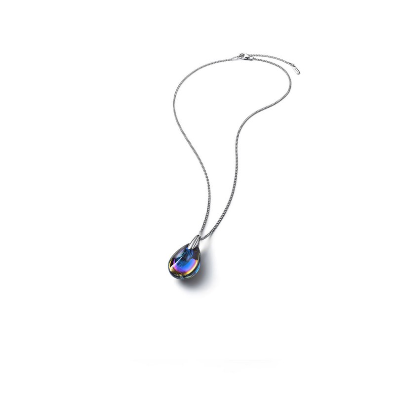 Collier Baccarat Psydélic scarabée bleu 2809923