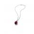 Collier Baccarat Psydélic rouge irisé 2809925