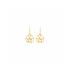 Boucles d'oreilles Les Georgettes dormeuses Girafe finition or 70318921900000