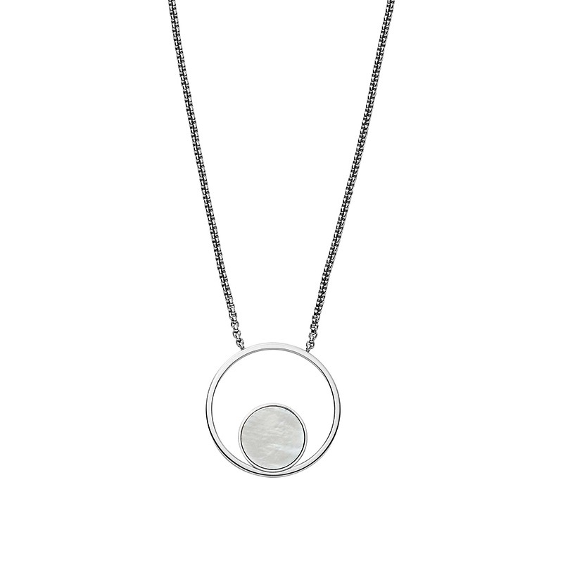 Collier femme Skagen Agnethe acier argenté SKJ1098040