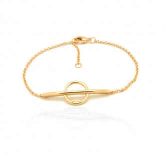 Bracelet femme Carador en plaqué or 32EV0600