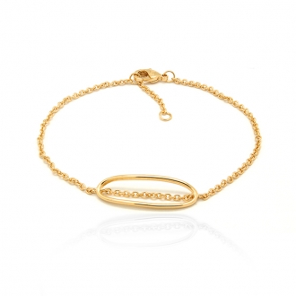 Bracelet femme Carador en plaqué or 32EV0440