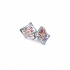 Boucles d'oreilles Una Storia Pashmina argent 925/000 BO12156