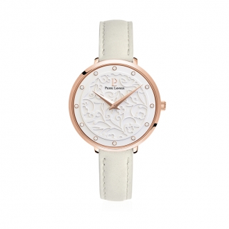 Montre femme Pierre Lannier Eolia cuir beige 041K600