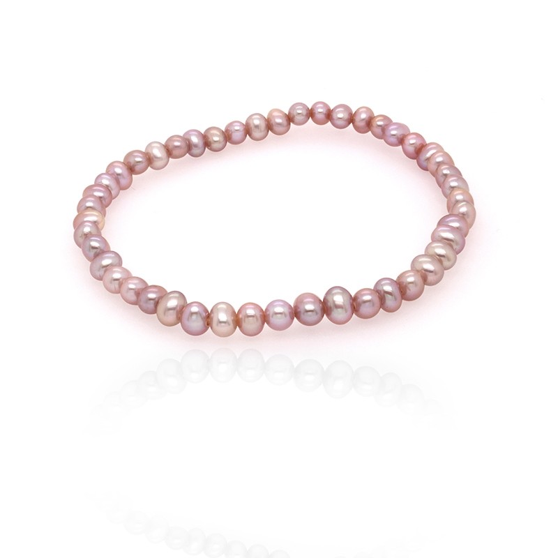 Bracelet de perles, Perles de culture, Bracelet elastique