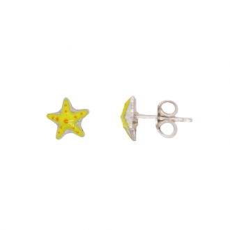 Boucles d'oreilles Carador Argent 925/000 étoile de mer