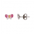 Boucles d'oreilles Carador Argent 925/000 papillon