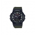 Montre casio cadran noir bracelet kaki