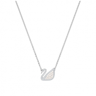 Collier Femme Swarovski Iconic Swan blanc argenté 5416605