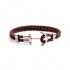 Bracelet Homme Carador Cuir Marron KMA0477