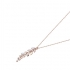 Collier Femme Swarovski Mayfly plaqué doré rose 5409340