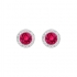 Boucles d'oreilles Swarovski Angelic, rouge 5446022