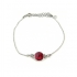 Bracelet Indicolite Emily cristal rouge BR-EMI-208