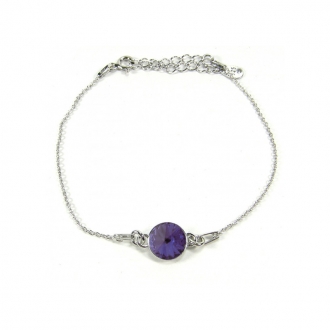 Bracelet Indicolite Emily cristal blue jeans BR-EMI-539