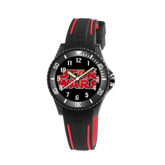 Montre Carador Star-wars noire/rouge