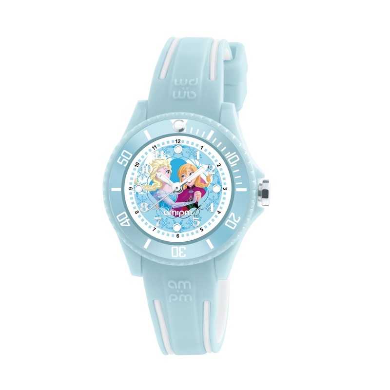 Montre Carador Disney bleu clair