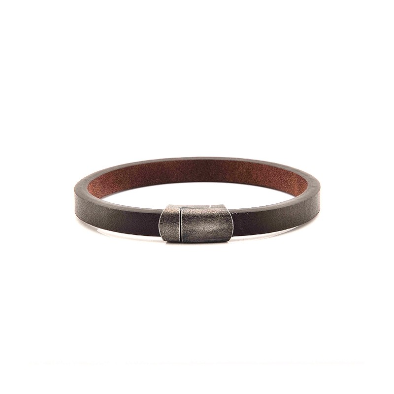 Bracelet Carador finition fermoir Gunpowder