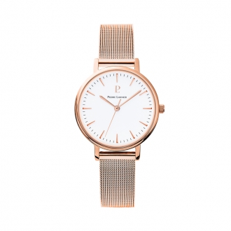 Montre Femme Pierre LANNIER WEEK-END SYMPHONY acier doré rose 091L918