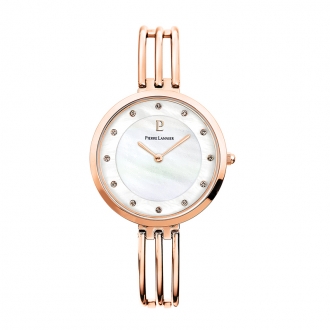 Montre Femme Pierre LANNIER STYLE acier doré rose 016M999