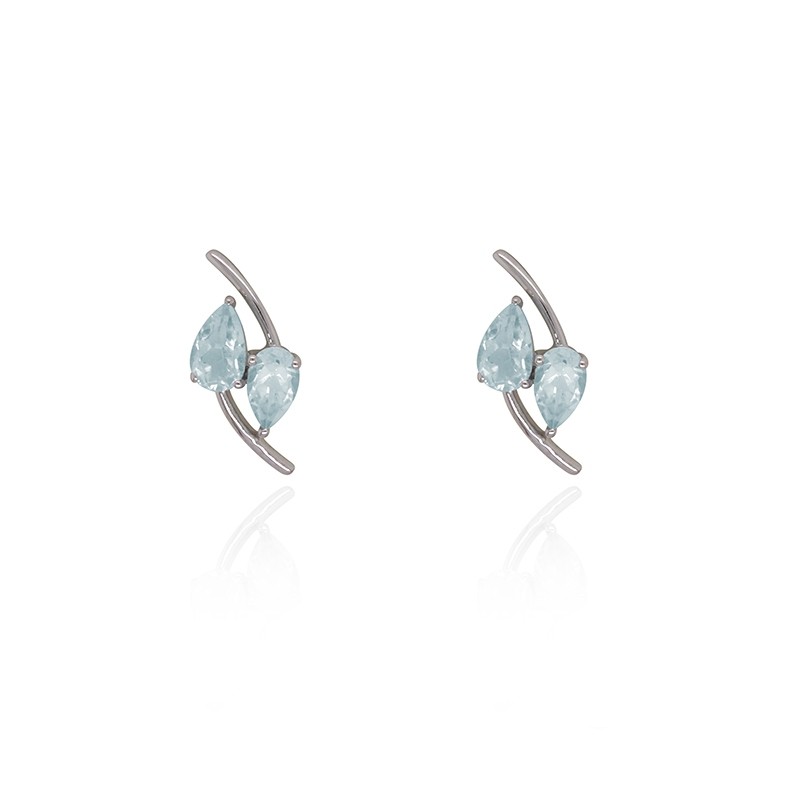 Boucles d'oreilles Carador Or 375/000e Topaze DJE1697