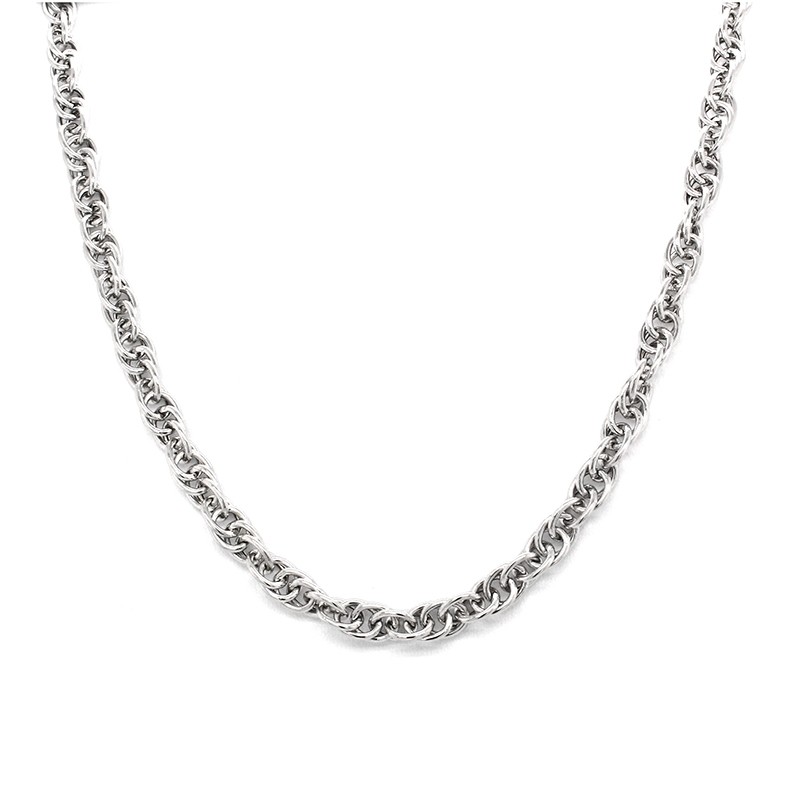 Collier Carador Argent 925/000e Maille fantaisie