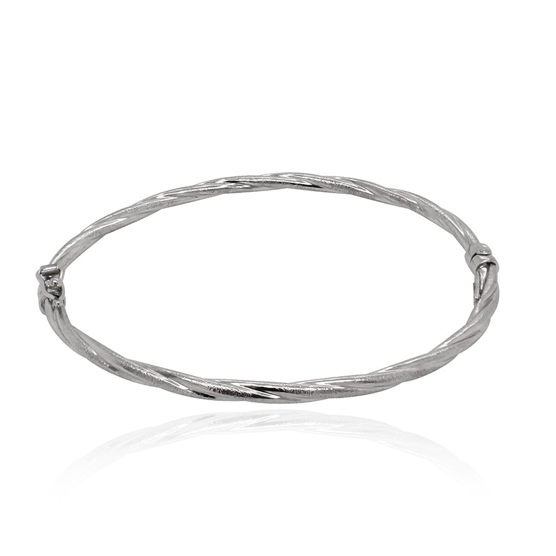 Jonc bracelet Argent 925/000e Carador 139BK3W