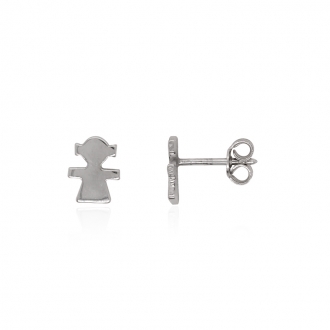 Boucles d'oreilles Carador argent 