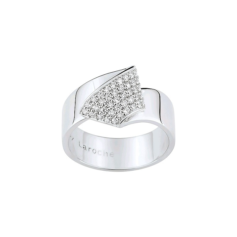 Bague Femme Guy Laroche revers argent 925/000 et oxydes S22.05202