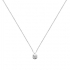 Collier Carador classique en argent 925/000 et oxyde de zirconium 6 mm