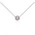 Collier Carador Or blanc 375/000e Princesse B97517