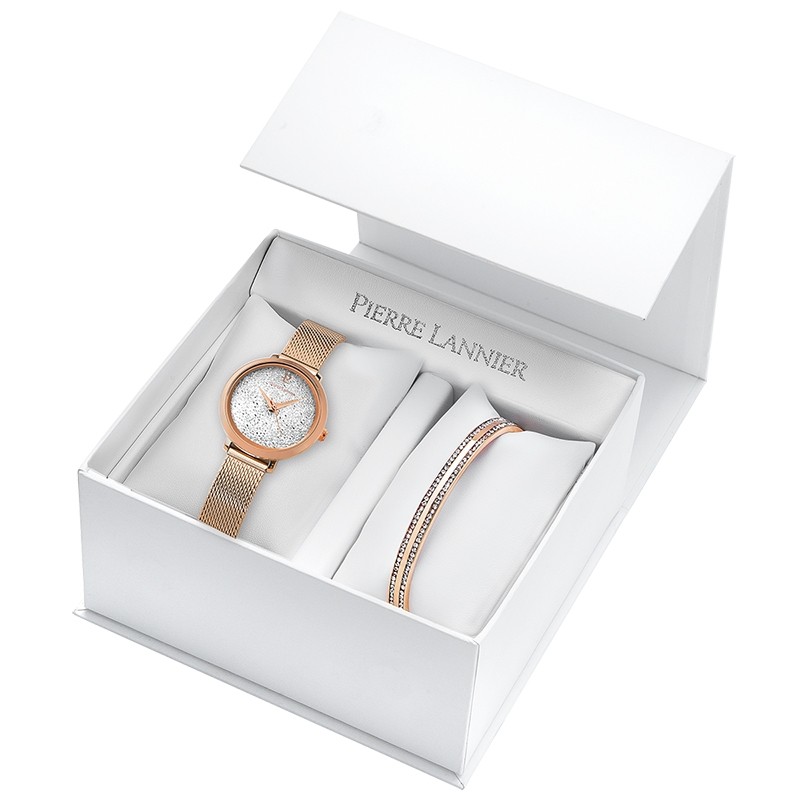 Coffret montre Pierre Lannier "La Petite Cristal" 399F08