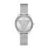 Montre Femme Guess Tri Glitz maille milanaise argentée W1142L1