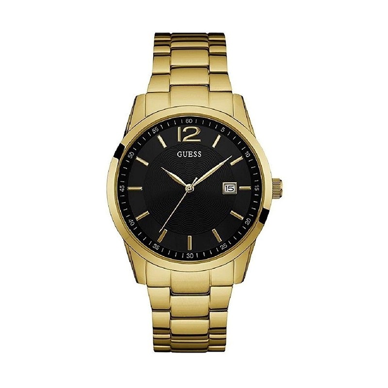 Montre Homme Guess Perry acir doré W0901G2