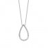 Collier Larme Carador Oz Argent 925/000e 