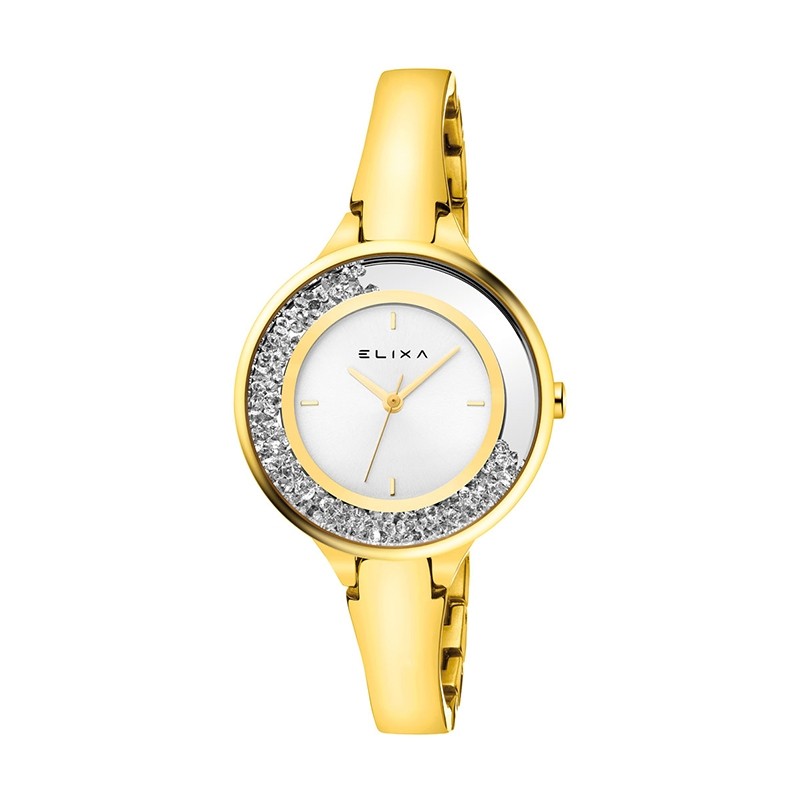 Montre Elixa Finesse acier doré E128-L531