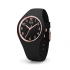 Montre Ice Watch glam black rose gold 015340