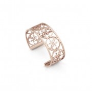 Manchette Guess My Bangle logo dorée rose UBB28093 Manchette Guess My Bangle logo dorée rose UBB28093