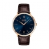 Montre Hugo Boss Essential en cuir nmarron, cadran noir 1513661