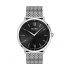 Montre Hugo Boss Essential acier argenté, cadran noir 1513660