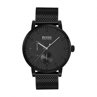 Montre Hugo Boss Oxygen acier noir, cadran noir 1513636