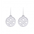 Boucles d'oreilles Les Georgettes dormeuses Poisson finition argent 70331111600000