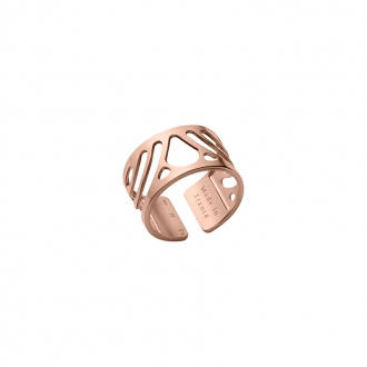 Bague Les Georgettes Poisson 12 mm finition or rose 70326094000058