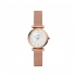 Montre femme Fossil maille milanaise rose ES4433