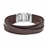 Bracelet FOSSIL en Cuir Marron JF02999040