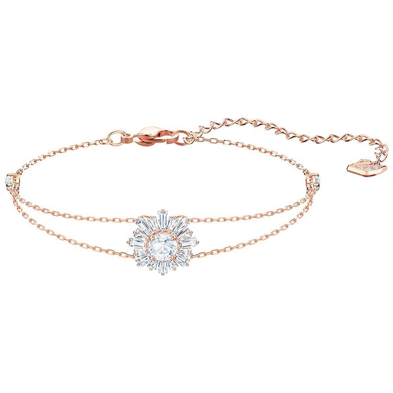 Bracelet Swarovski Sunshine doré rose 5451357